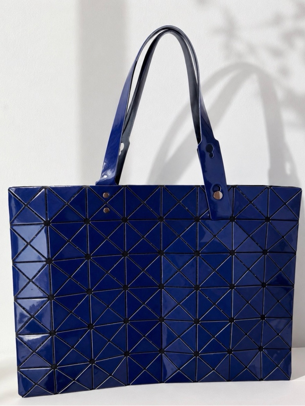Miyake Blue Lucent Tote Bag